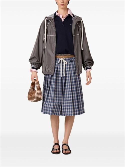 Zip Bomber Jacket MIU MIU | ML1234163NF0024